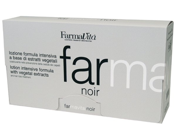 Лосьоны для волос:  FarmaVita -  Специальный лосьон против выпадения волос для мужчин FarmaVita Noir Lotion (12 х 8 мл)