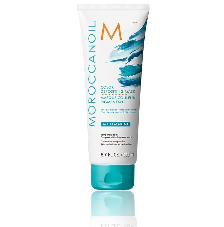 Маски для волос:  MOROCCANOIL -  Тонирующая маска Aquamarine (200 мл)