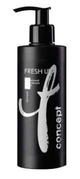 Бальзамы для волос:  Concept -  Оттеночный бальзам для черных оттенков волос Fresh Up (250 мл)