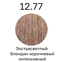 Профессиональные краски для волос:  Concept -  Стойкий краситель для волос Infinity Permanent Color Cream Keratin + 12.77 Экстра светлый блондин коричневый интенсивный (100 мл)
